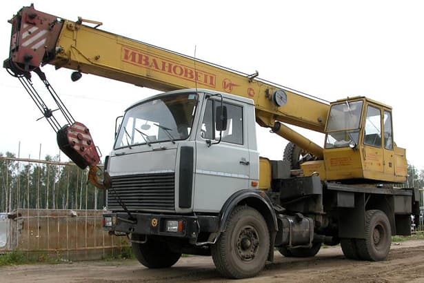 Автокран «Ивановец» 14 тонн (вездеход)