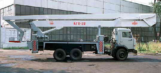 Автовышка «аГПа-28» — 28 метров