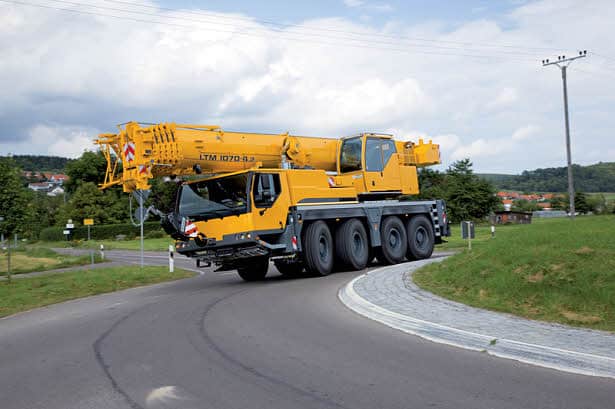 Автокран Liebherr LTM 70 тонн